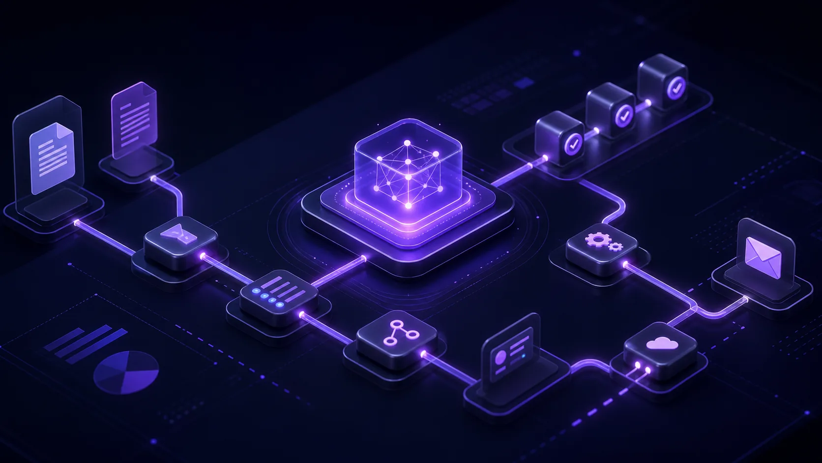 AI workflow otomasyonu hizmet görseli