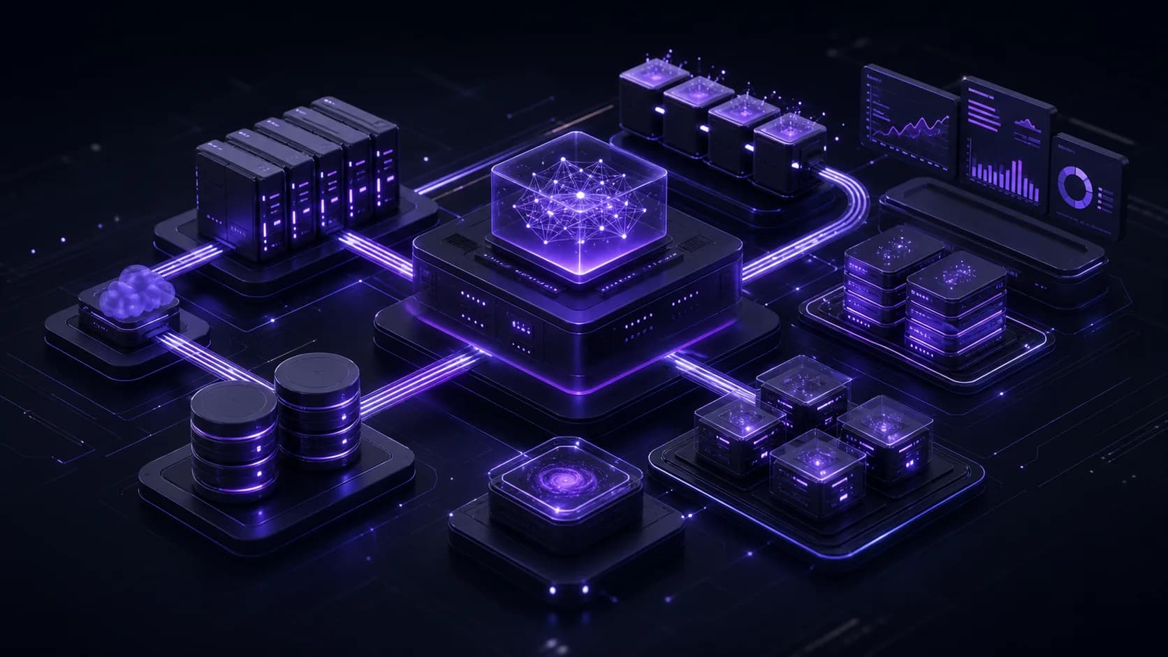 Backend AI sistemleri hizmet görseli